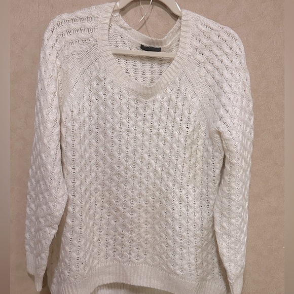 Cable Knit Oversized Boatneck Sweater - Picture 3 of 7